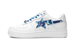 A Bathing Ape Bape Sta Low 'White ABC Camo Blue' Reps