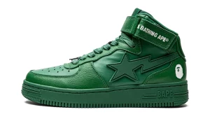 A Bathing Ape Bape Sta Mid 'Green' Reps