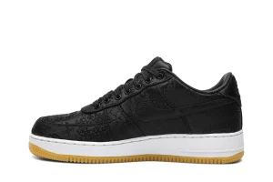 Air Force 1 x Fragment Design x CLOT 'Black Silk' Reps