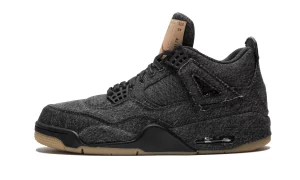 Air Jordan 4 Retro x Levi's 'Black Denim' Reps