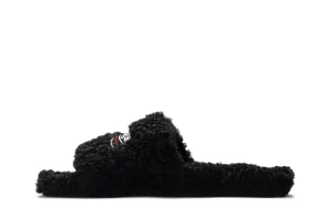 Balenciaga Furry Slides 'Black' Reps