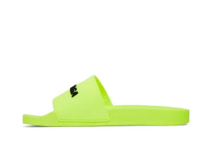 Balenciaga Pool Slides 'Fluo Yellow' Reps