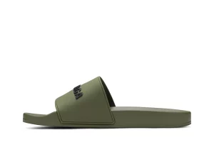 Balenciaga Pool Slides 'Green' Reps