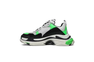 Balenciaga Triple S Sneaker 'White Green Fluo' Reps