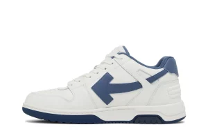 Off-White Out Of Office Low-Top Patent 'White Navy Blue' Reps