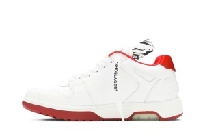 Off-White Out Of Office Low-Top Patent 'White Red' Reps