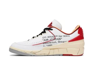 Off-White x Air Jordan 2 Retro Low SP 'White Red' Reps