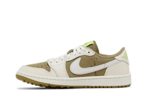 Travis Scott x Air Jordan 1 Low Golf 'Neutral Olive' Reps