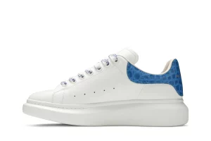 Alexander McQueen Oversized Sneaker 'Ultramarine Crocodile' Reps