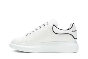Alexander McQueen Oversized Sneaker 'White Black Trim' Reps
