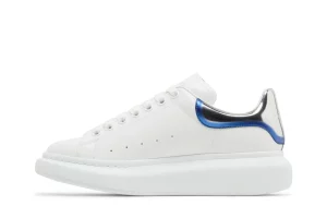 Alexander McQueen Oversized Sneaker 'White Silver Blue' Reps