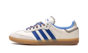 Wales Bonner x Adidas Samba Nylon 'Wonder Clay Royal Blue' Reps